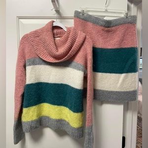 Lou & Grey Sweater Skirt Set